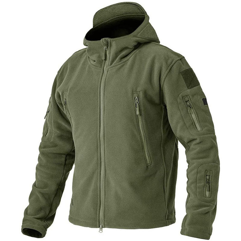 Winddichte outdoor herren fleecejacke