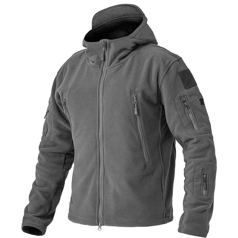 Winddichte outdoor herren fleecejacke