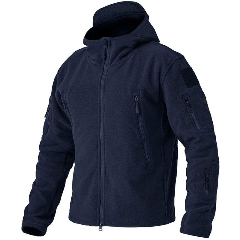 Winddichte outdoor herren fleecejacke