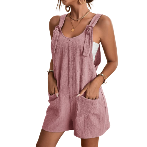 Boho-sommer playsuits ærmeløse rompere