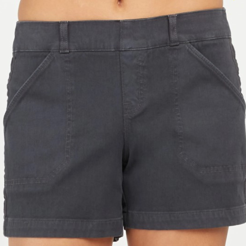 Shorts til kvinder Sommermode med høj elasticitet Shorts med lommer Casual bukser