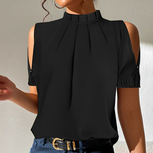 Sort Split Sleeve Plain Top