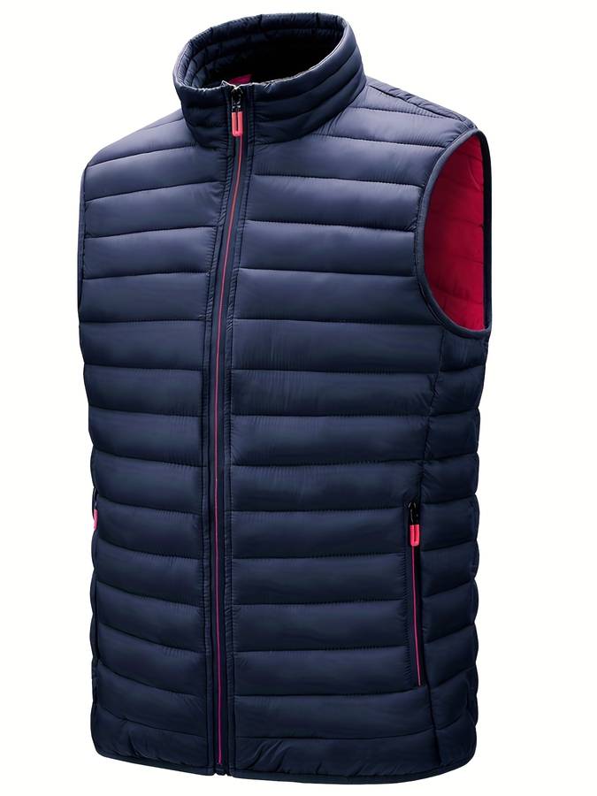 Bodywarmer-vest med høj krave - Shannon