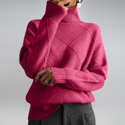 Asta | Cashmere Rullekrave-sweater