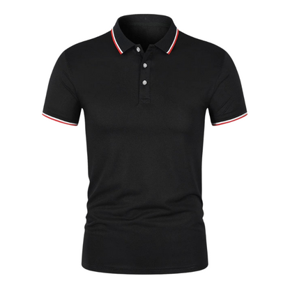 Poloshirt i mesh