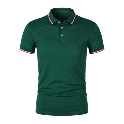 Poloshirt i mesh