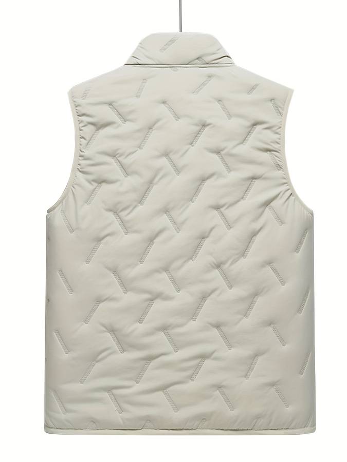 Mønstret Bodywarmer Vest - Sheldon