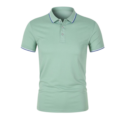 Poloshirt i mesh