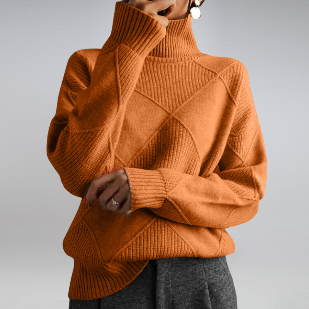 Asta | Cashmere Rullekrave-sweater