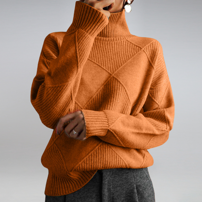 Asta | Cashmere Rullekrave-sweater