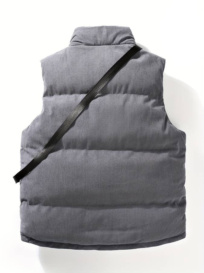 Bodywarmer vest til mænd med lynlås - Silvio