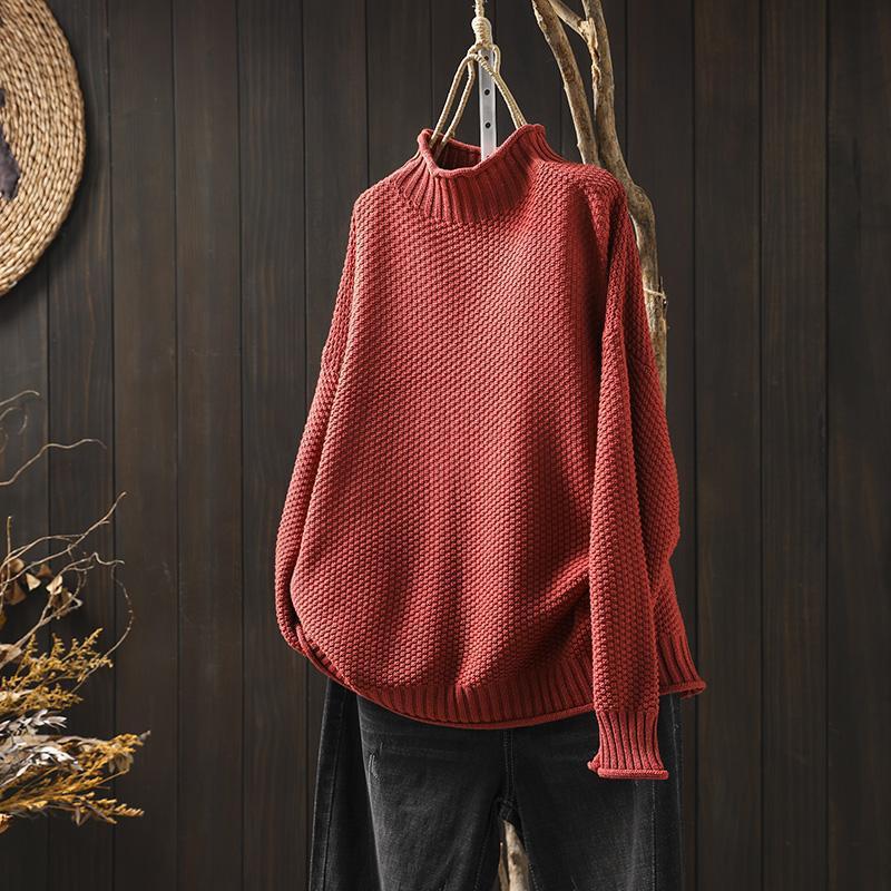 River Strikkede Loose Fit Pullover