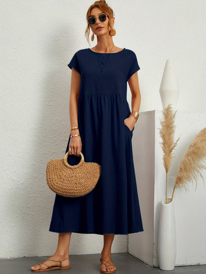 Lone® - O-Neck Casual Dress