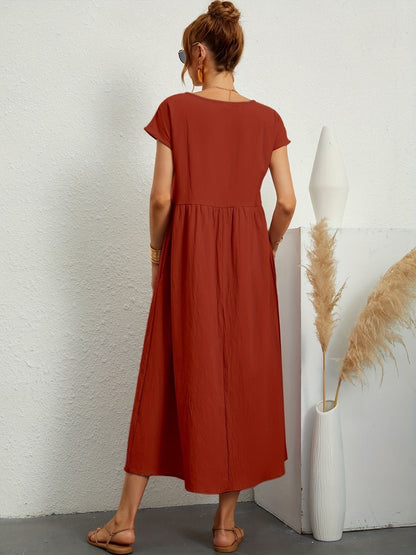 Lone® - O-Neck Casual Dress