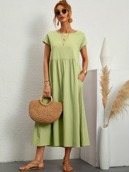 Lone® - O-Neck Casual Dress