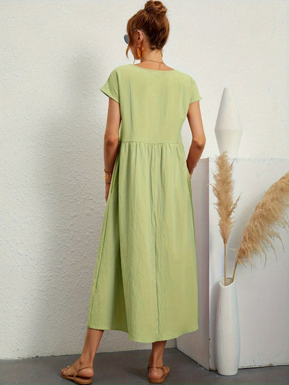 Lone® - O-Neck Casual Dress