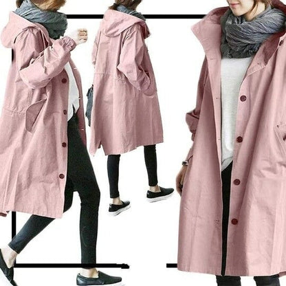 Eva™ | Stilfuld Vandtæt Trenchcoat