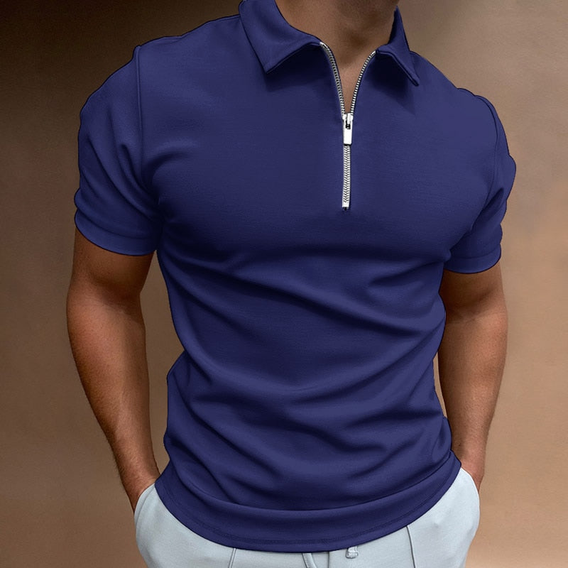 SANTIAGO ZIP-UP POLO | 50% RABAT