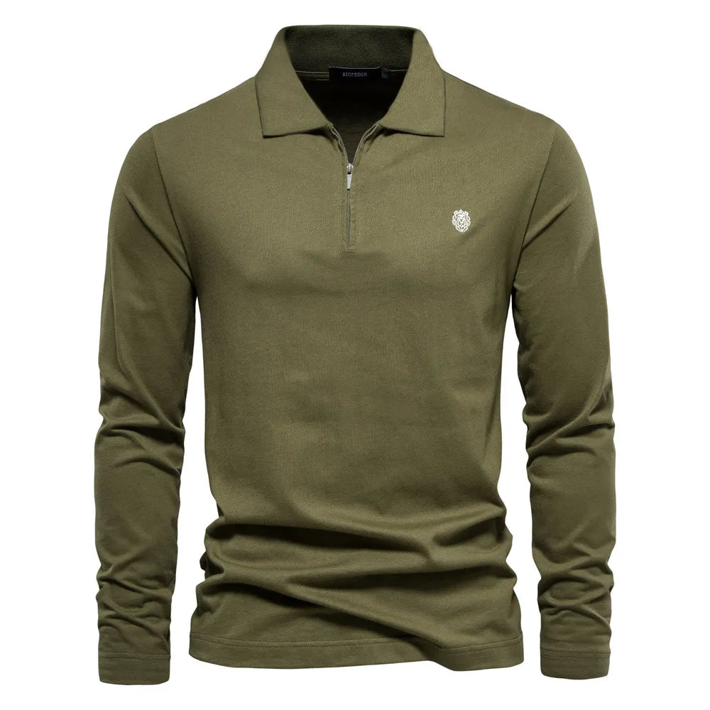 Poloshirt med emblem