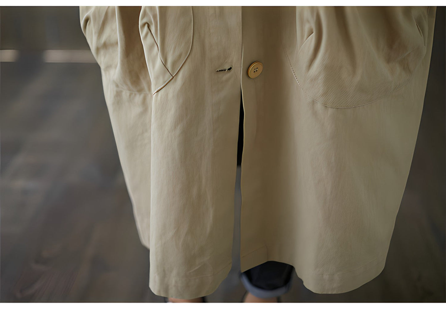 Komfortabel stilfuld trenchcoat