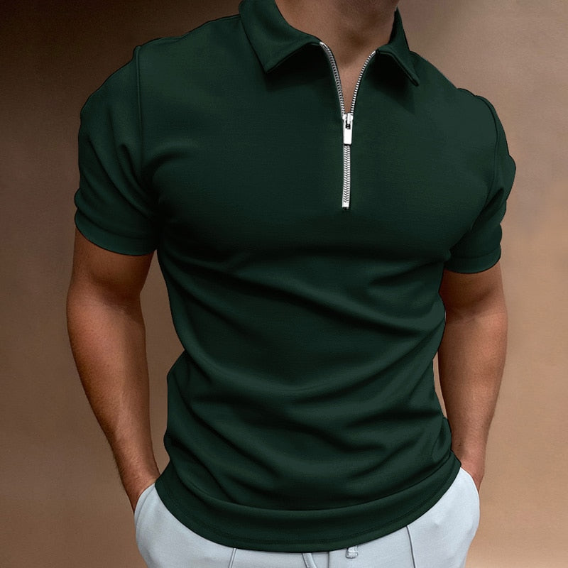 SANTIAGO ZIP-UP POLO | 50% RABAT