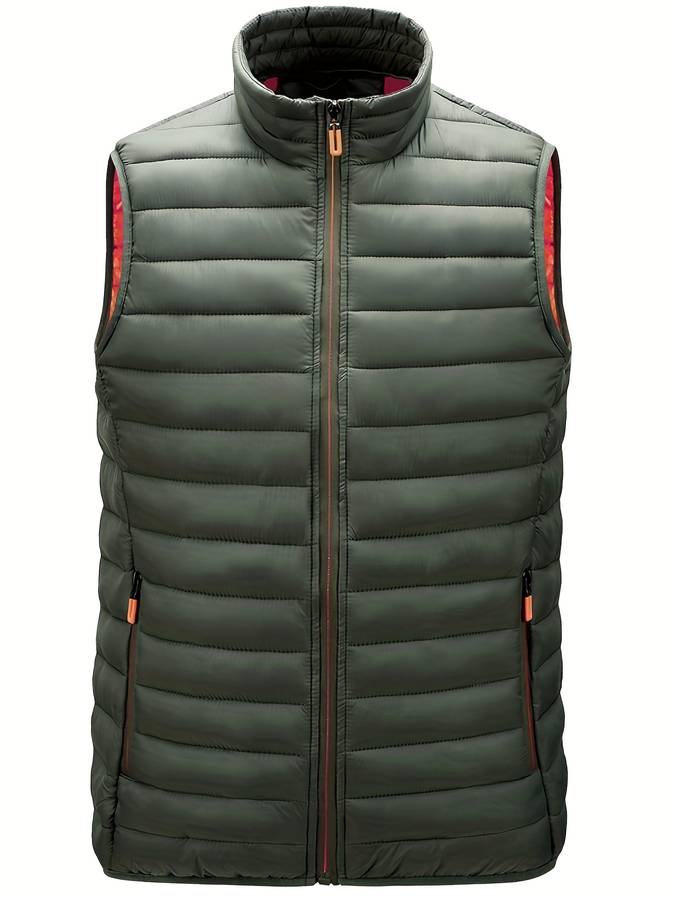 Bodywarmer-vest med høj krave - Shannon