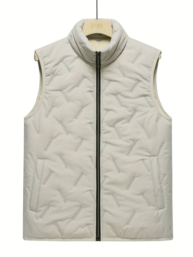 Mønstret Bodywarmer Vest - Sheldon