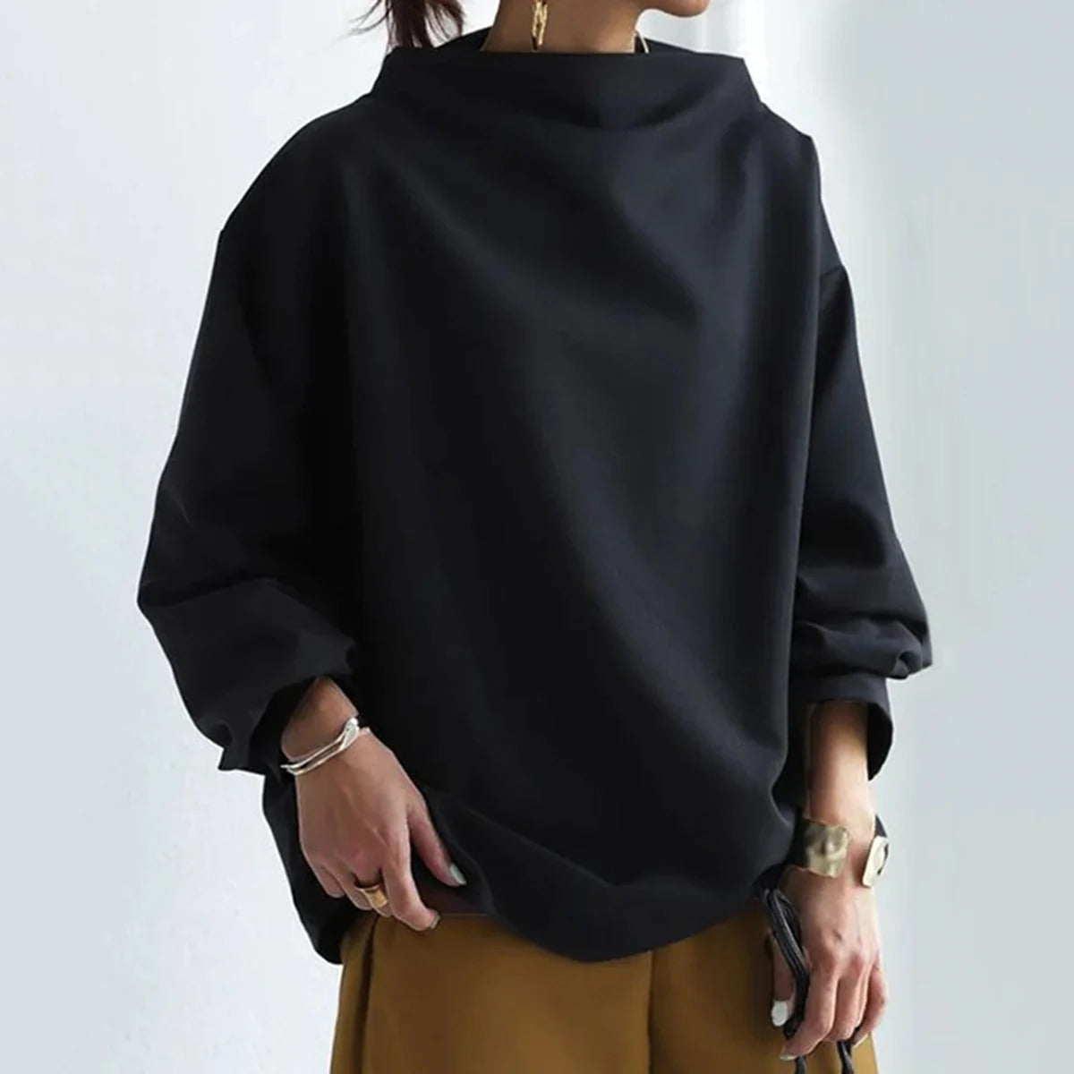 Marike™ | Stilfuld langærmet sweater