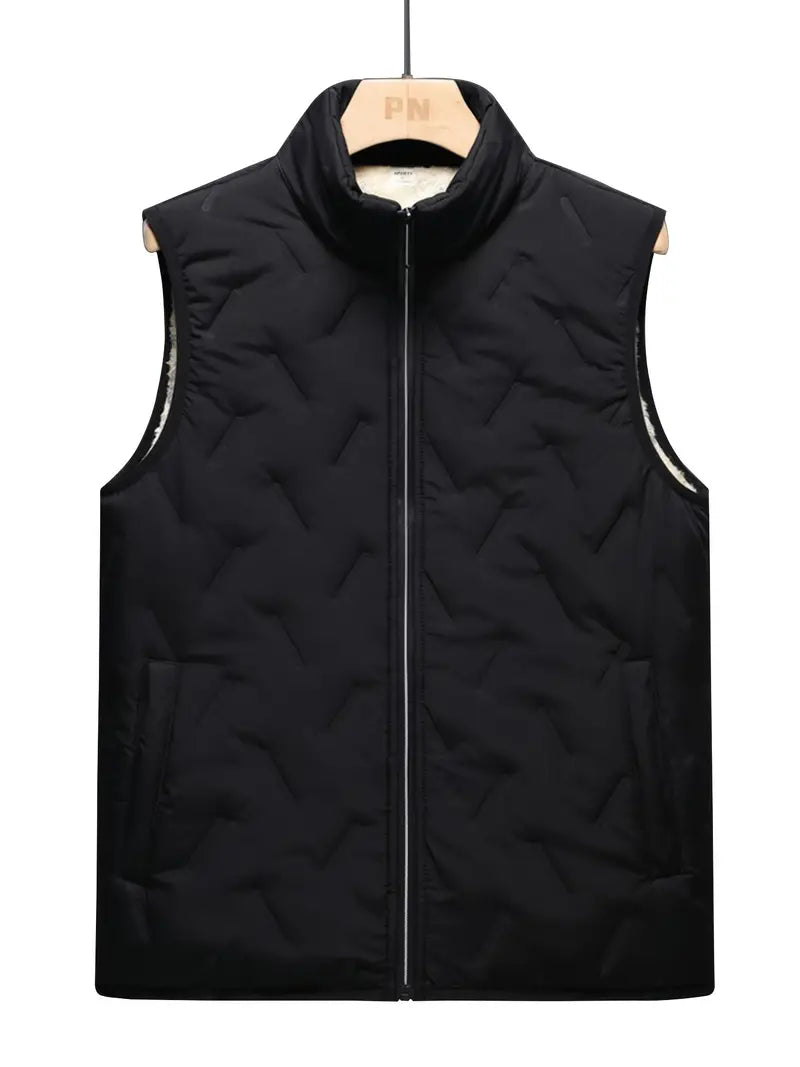 Mønstret Bodywarmer Vest - Sheldon