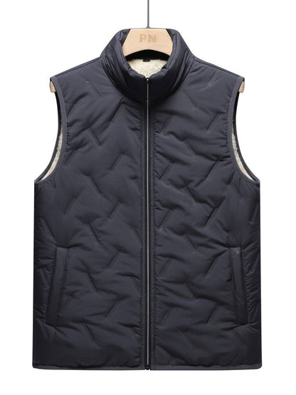 Mønstret Bodywarmer Vest - Sheldon