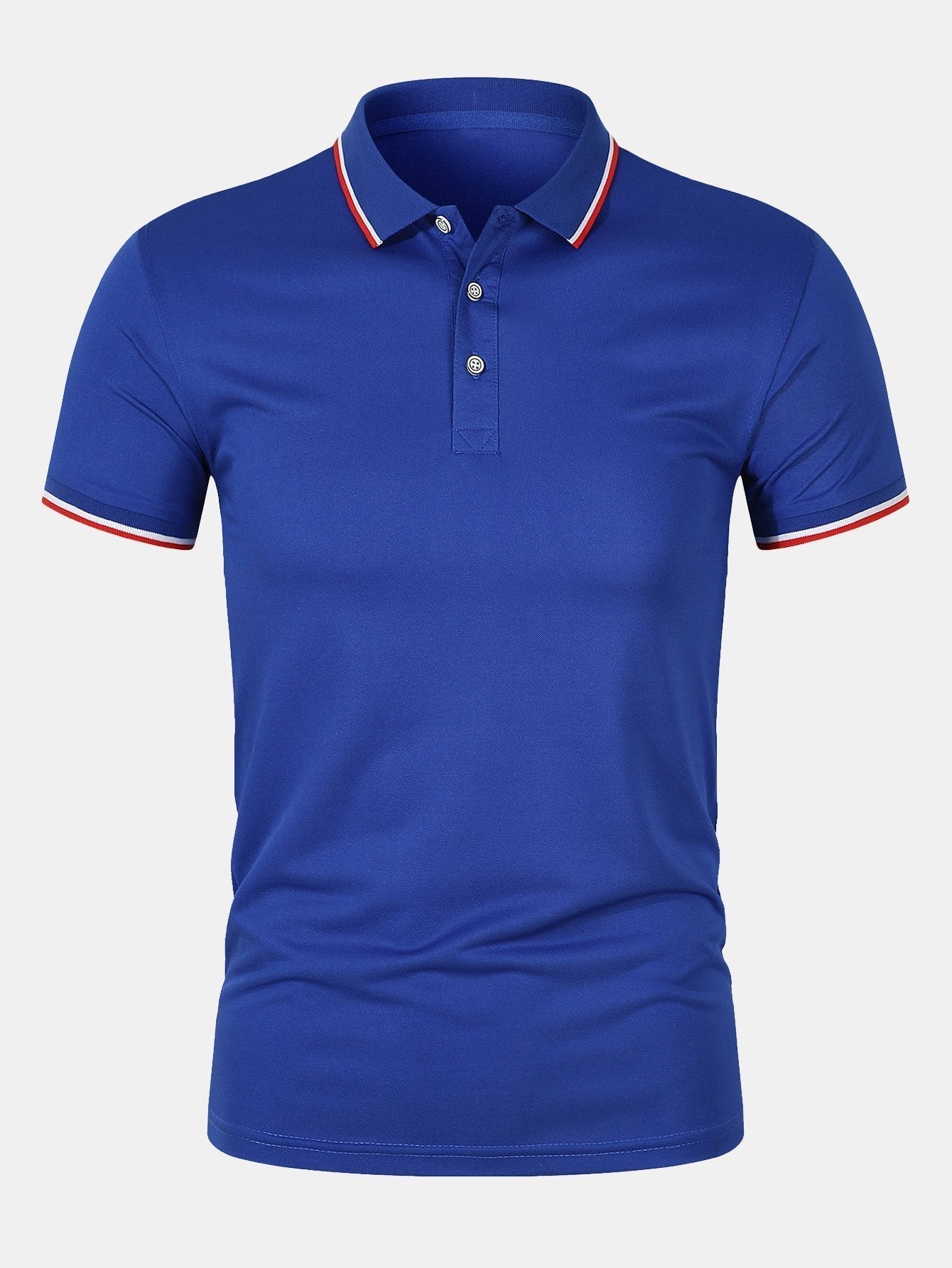 Poloshirt i mesh